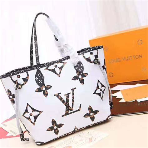 louis vuitton monogram bag white